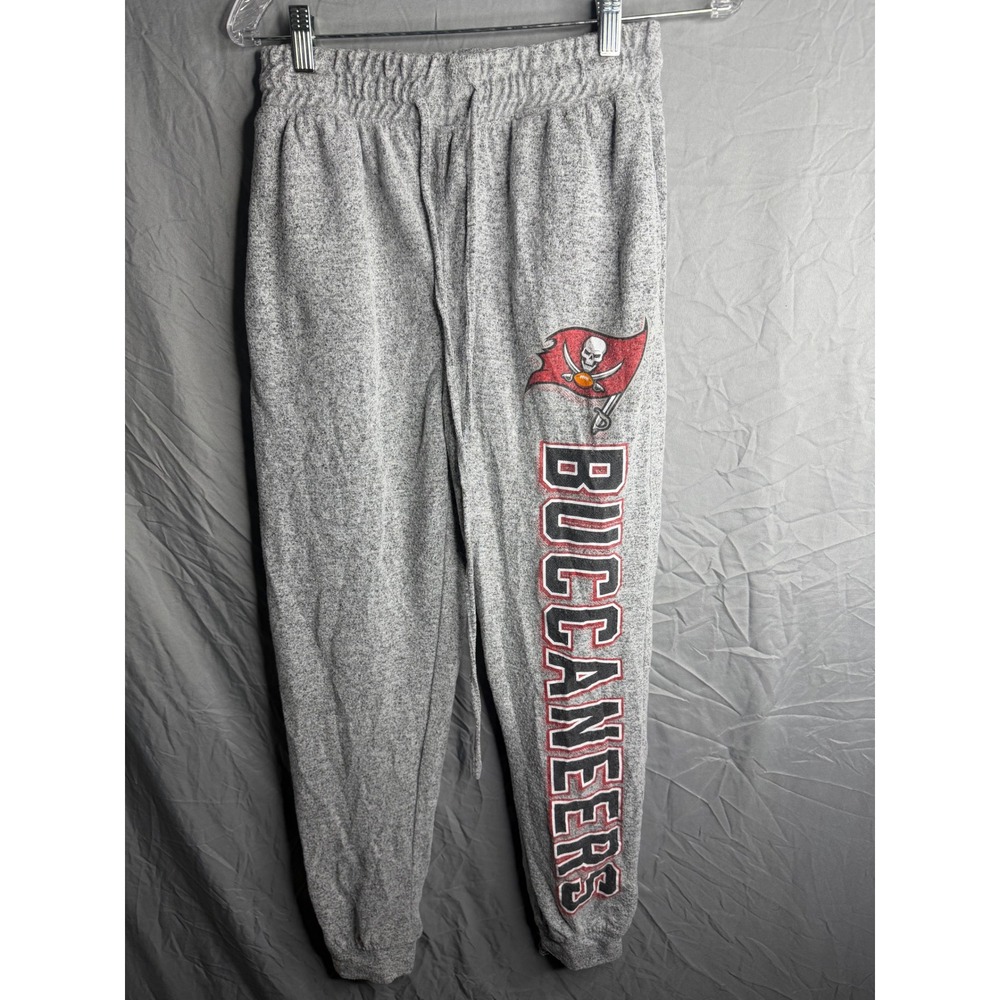 NFL Tampa Bay Buccaneers Gray Heather Jogger Sweatpants Mens Medium
